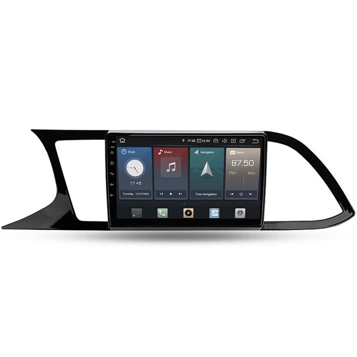 Seat Leon 9'' CARPLAY ANDROİD AUTO 4RAM MULTİMEDYA USB KAMERA HEDİYE